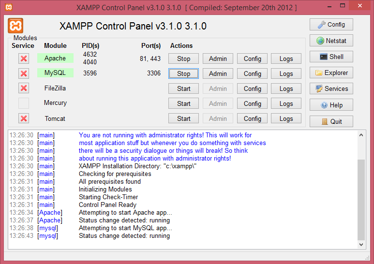 Cara Menjalankan Program Php Di Xampp