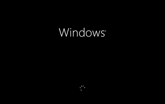 Windows 8 boot screen