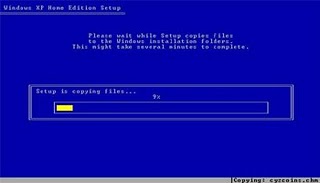 Boot Windows XP