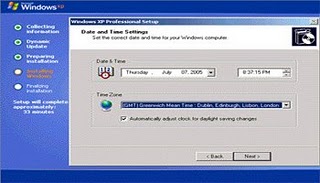 Boot Windows XP