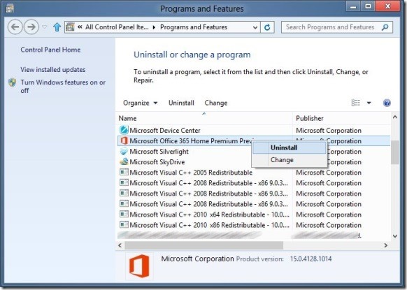 Generasi Office suite berikutnya dari Microsoft telah tersedia untuk percobaan pada  Cara menghapus / uninstall Office 2013 (Office 365)