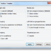 Mengubah taskbar Windows 7 dengan Taskbar Tweaker