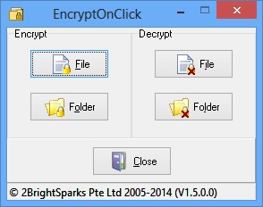  menjaga kemanan data ialah prioritas tertinggi Enkripsi / Kunci File dengan EncryptOnClick Pada Windows