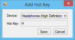 Menambahkan hot key