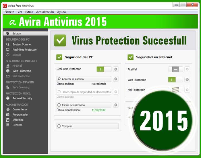  ialah salah satu software antivirus gratis yang sudah banyak dikenal kalangan pengguna W Download Antivirus Avira 2015 Terbaru Gratis