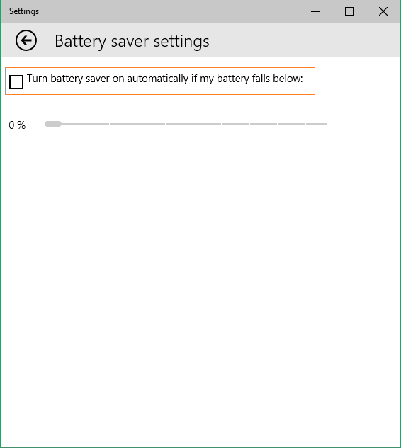 Mematikan Battery Saver