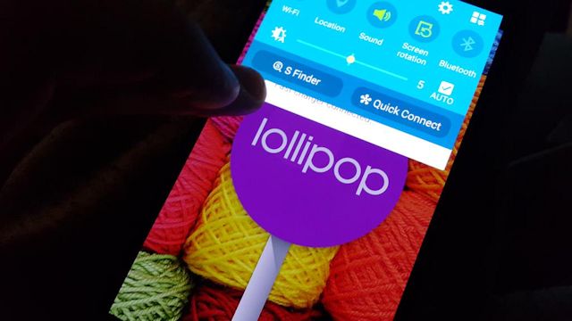  Lollipop 5.1 Pada Samsung Galaxy Note 2