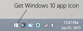 Icon Get Windows 10