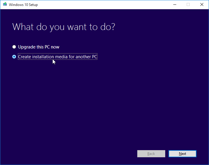 Upgrade atau Install Windows 10