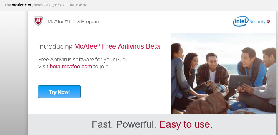 Download Antivirus McAfee Free