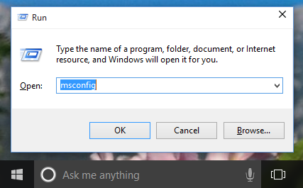 msconfig Windows 11