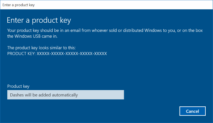 Mengaktifkan Windows 10 Menggunakan Product Key Windows 7 8 8 1