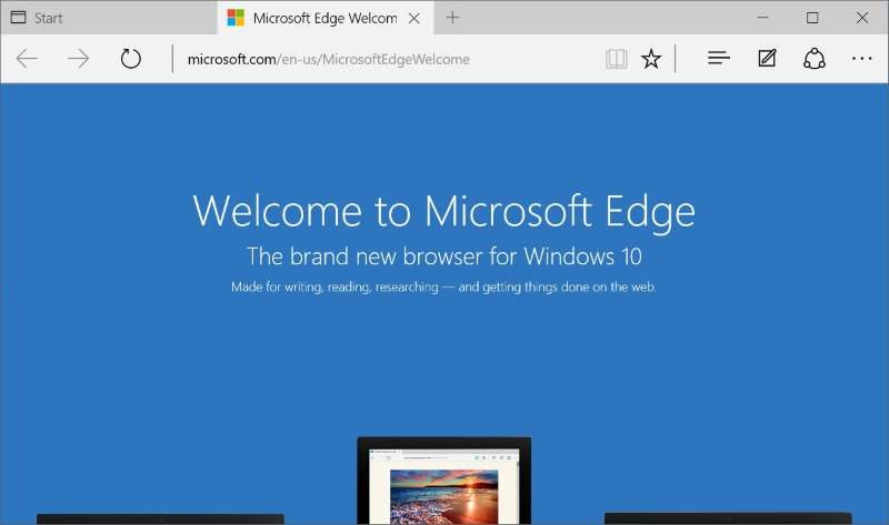  mempunyai tampilan yang higienis dan diklaim sanggup bekerja lebih cepat ketimbang Internet Ex Tutorial Install Ulang (Reinstall) Microsoft Edge di Windows 10