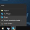 Cara Menghilangkan Icon Skype Dari Taskbar Windows 10