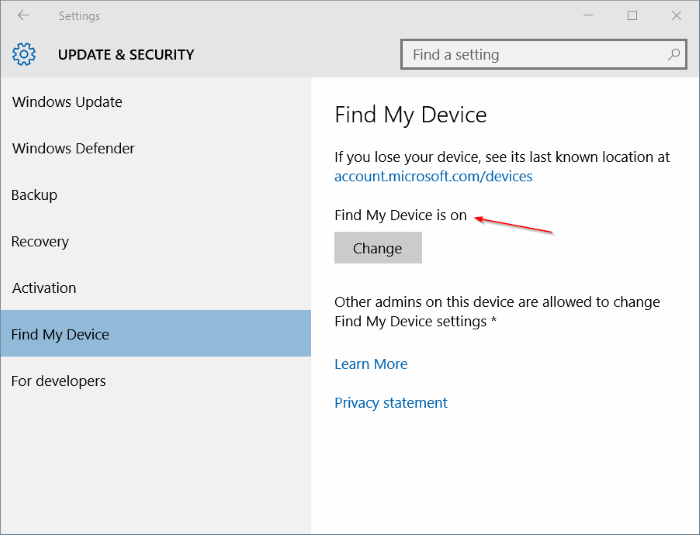  membawa aneka macam perbaikan dan peningkatan perfoma Cara Mencari Laptop / Tablet Windows 10 Hilang Menggunakan Find My Device
