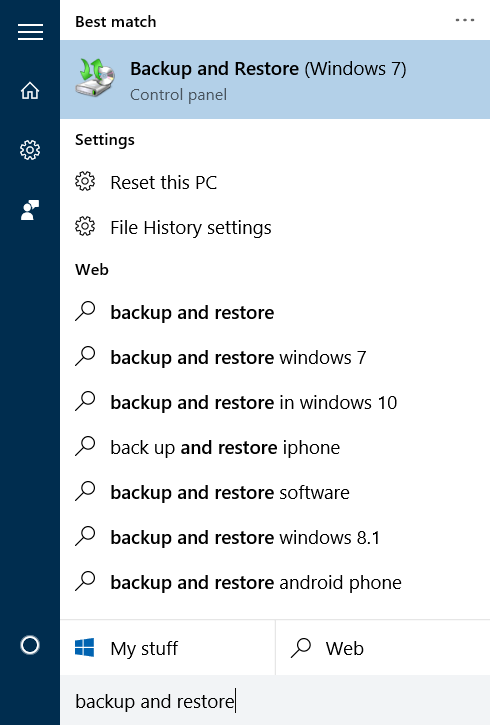 Tutorial Cara Membuat System Image Backup di Windows 10