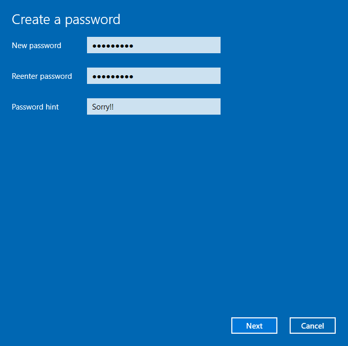 Memasukan Password Windows 11