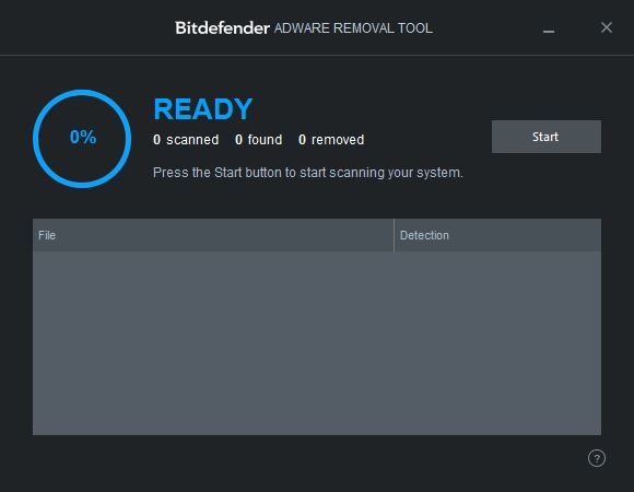 Bitdefender Adware Removal Tool