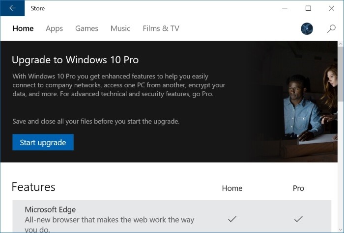 Fitur Windows 10 Pro