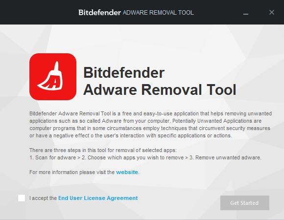 Install Bitdefender Adware Removal Tool