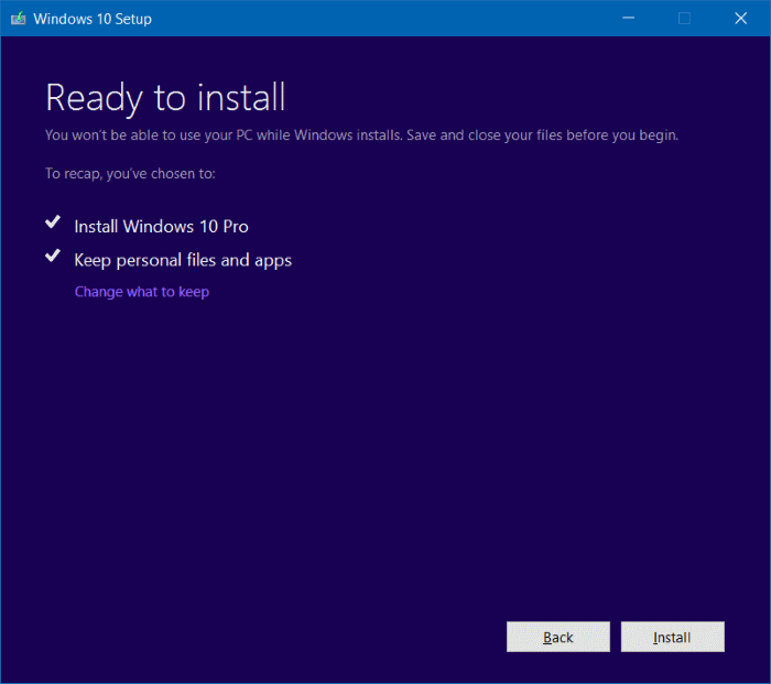 Install ulang Windows 10 tanpa kehilangan data