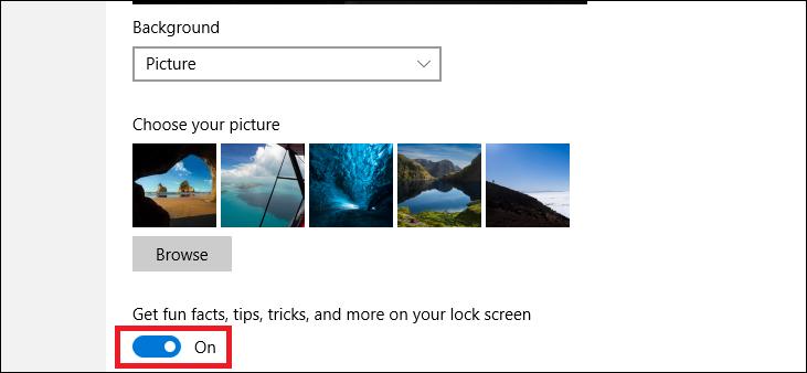 Mematikan iklan lock screen Windows 10