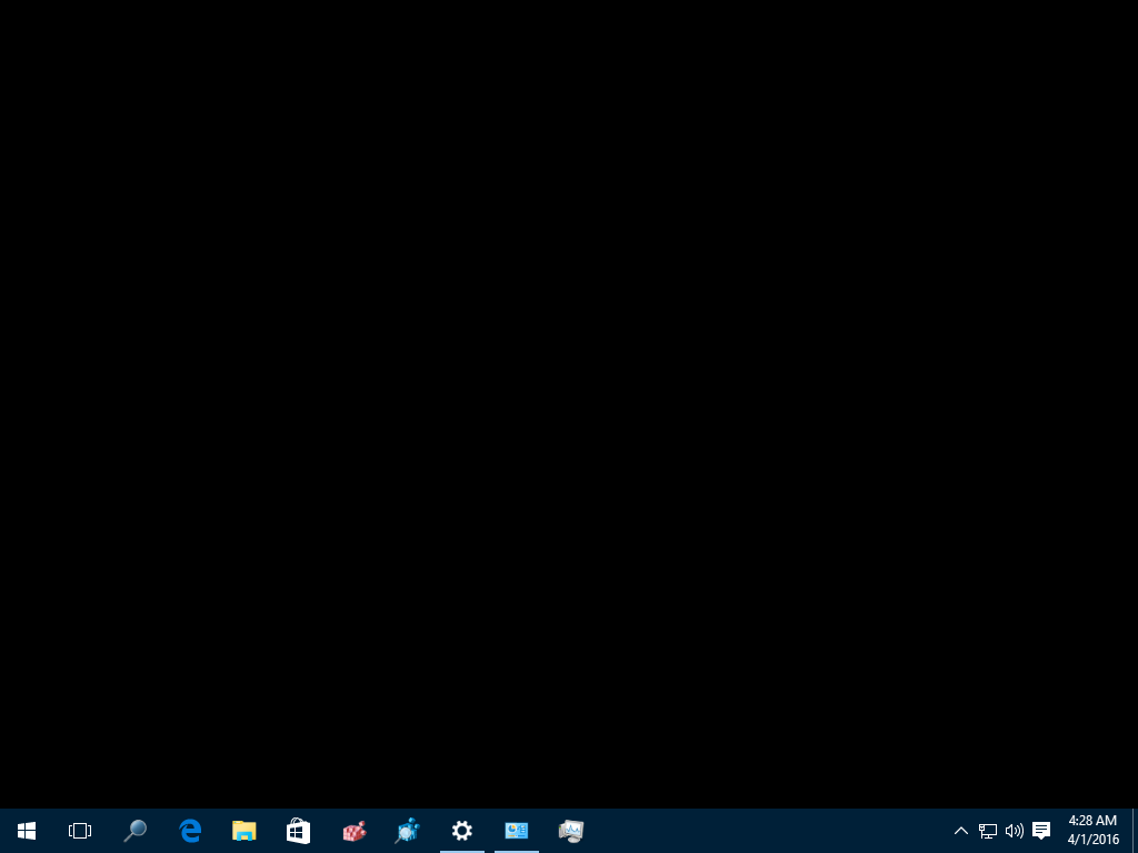 Cara Mengatasi Layar Desktop Menjadi Hitam  di Windows 10