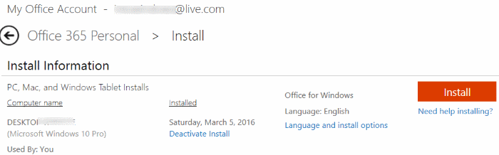 Download Office 2016 - Office 365