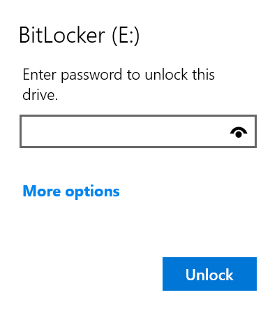 BitLocker Password