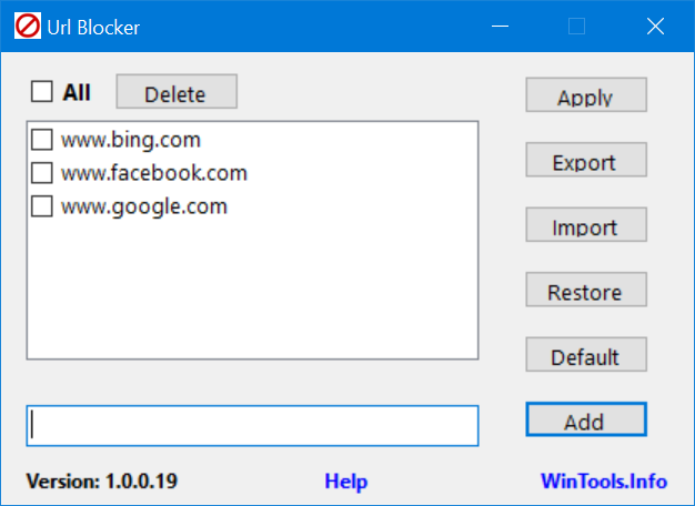 URL Blocker