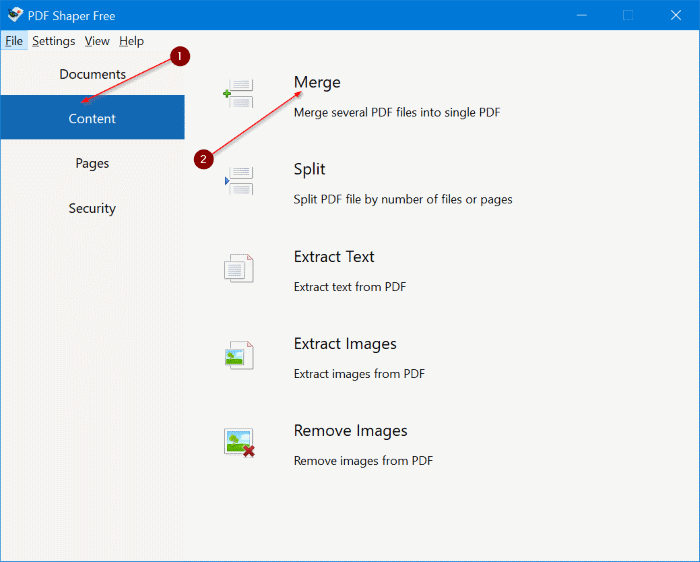 Menggabungkan File PDF