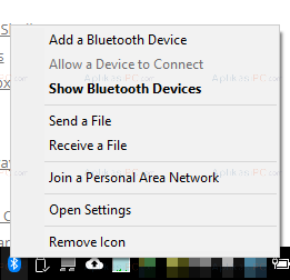 Remove Bluetooth Icon