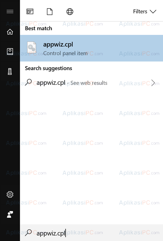 appwiz.cpl