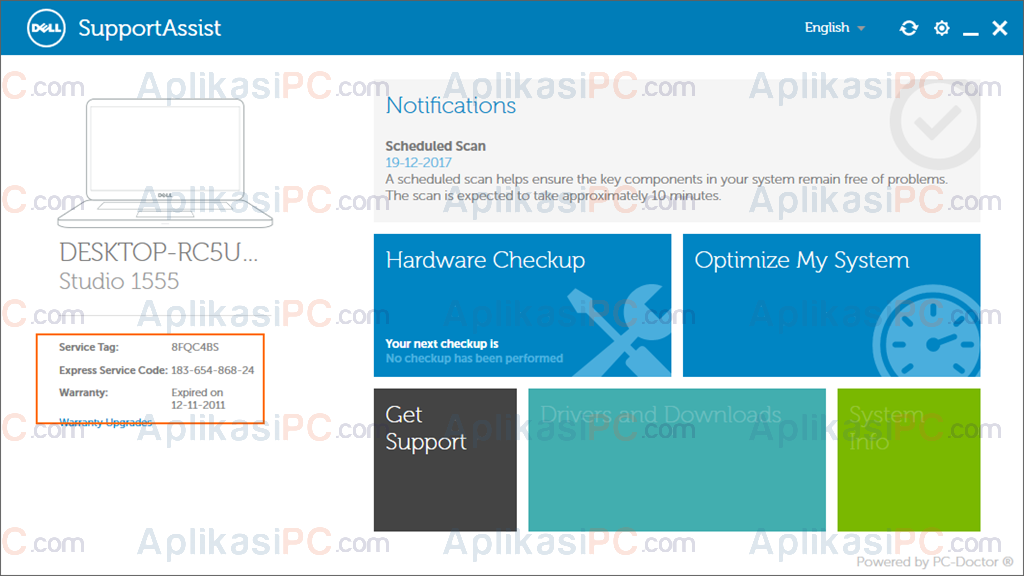 Dell Support Assist