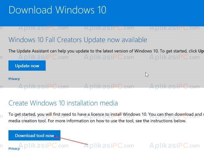 bit yang eksklusif di download dari server Microsoft Cara Download ISO Windows 10 Terbaru dari Server Microsoft