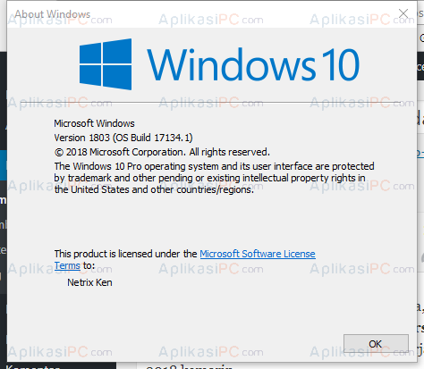 Windows 10 April 2018 1803