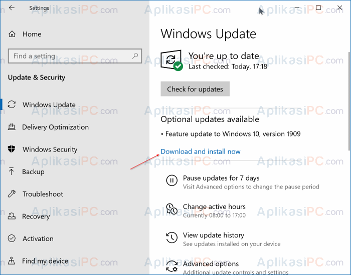 Update Windows 10 Terbaru Versi 1909