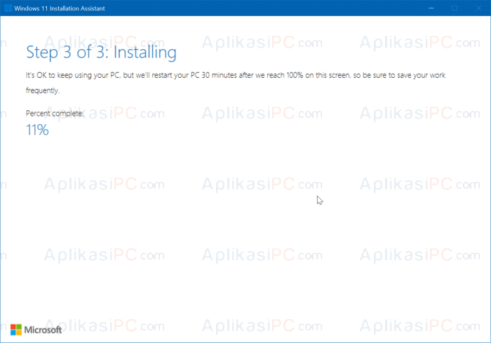Windows 11 Installation Assistant - Instal Windows 11